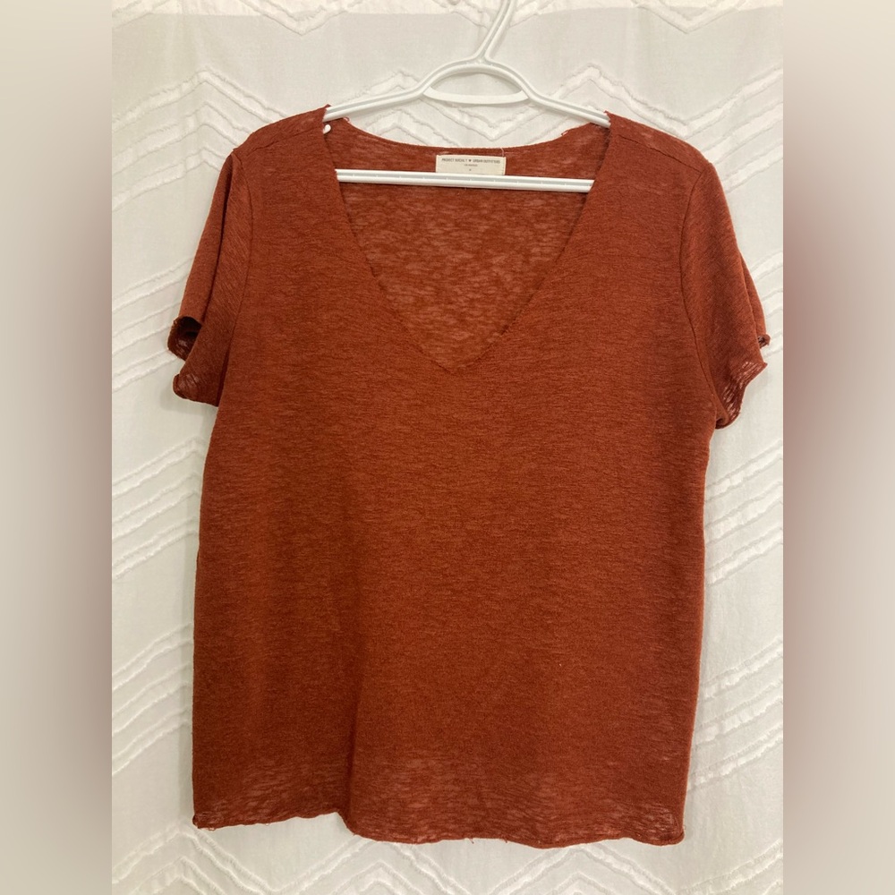 Orange top from urban outfitters. size medium
